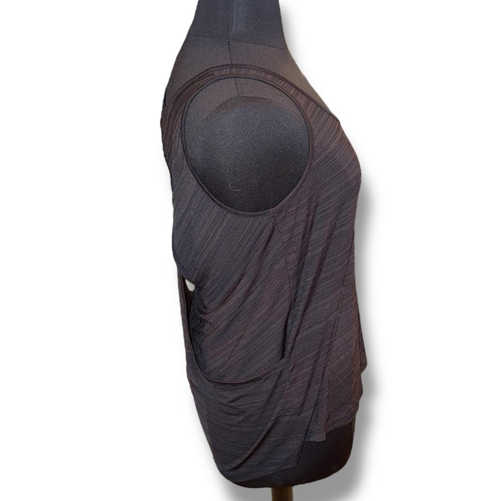EDDIE BAUER Women's Trail Light Draped-Back Tank Top - XL Black - Picture 4 of 15